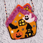 HAUNTED HOUSE - Beaded Crossbody Bag