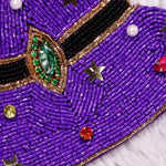 WITCH'S HAT - Beaded Crossbody Bag