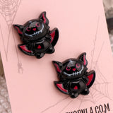 BAT-TASTIC STUDS - Acrylic Earrings