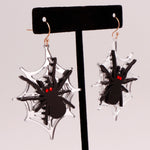 ITSY BITSY SPIDER  - Acrylic Earrings