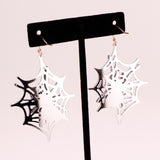 ITSY BITSY SPIDER  - Acrylic Earrings