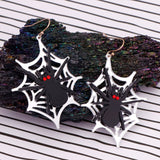 ITSY BITSY SPIDER  - Acrylic Earrings