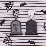 SCARED FROM THE GRAVE - Acrylic Earrings