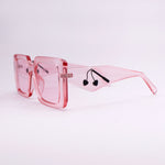 LOVE IS A BATTLEFIELD - Rectangle Sunglasses