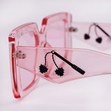 LOVE IS A BATTLEFIELD - Rectangle Sunglasses