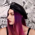 LOOK BOTH WAYS  - Vegan Leather Beret