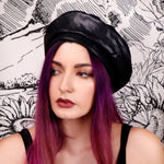 LOOK BOTH WAYS  - Vegan Leather Beret