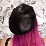 LOOK BOTH WAYS  - Vegan Leather Beret