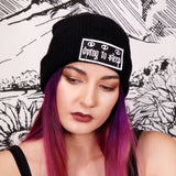 DYING TO SLEEP - Distressed Beanie