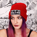 DYING TO SLEEP - Distressed Beanie