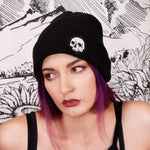 SKULL NIGHT - Distressed Beanie