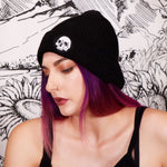 SKULL NIGHT - Distressed Beanie