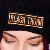 BLACK THORN - Distressed Beanie