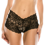 STRAPPY SNAPDRAGON BLACK - Hipster Panty