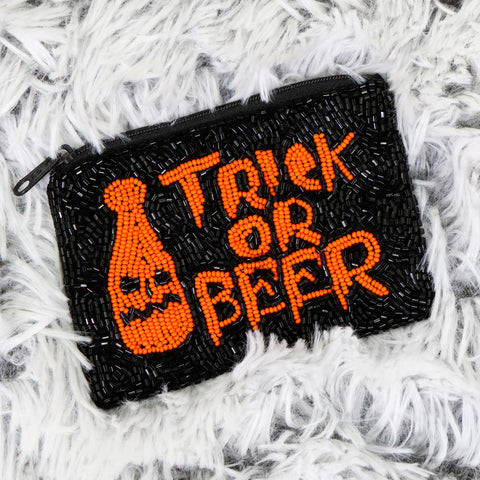 TRICK OR BEER - Small Coin Purse