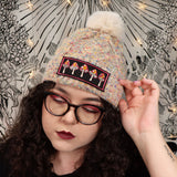 PHASES OF THE SHROOM - Pom Pom Beanie