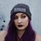 F*CKING HELL - Distressed Beanie