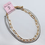 CHAINED DUEL - Necklace Set