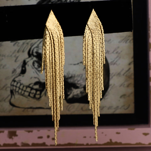 DRIPPIN GOLD - Dangle Earrings