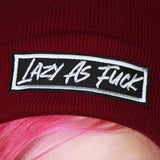 LAZY AS F*CK - Beanie