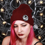 FACE THE DARK GLOWING - Distressed Beanie