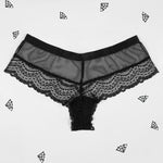 SUCH A MESH - Black Panty