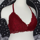 HOT BLOODED  - Plus Bralette