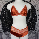 PUMPKIN SPICE - Triangle Bralette