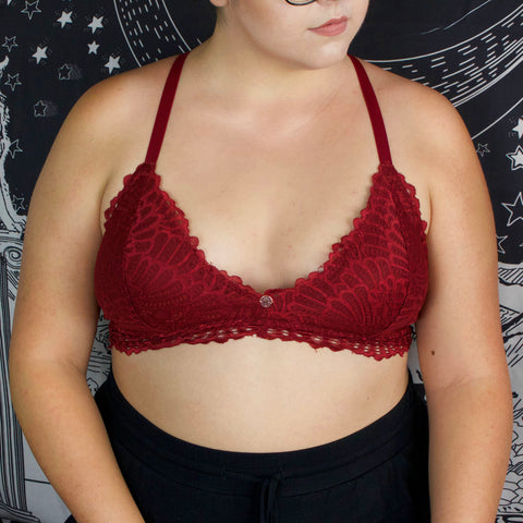 HOT BLOODED  - Plus Bralette