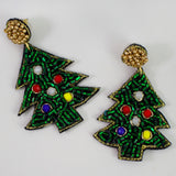 OH CHRISTMAS TREE - Beaded Earrings