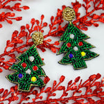 OH CHRISTMAS TREE - Beaded Earrings